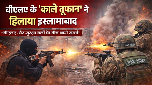 बलूचिस्तान में 'ऑपरेशन हेरोफ' का तांडव: गृहयुद्ध की कगार पर खड़ा पाकिस्तान